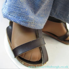 Load image into Gallery viewer, Vintage 1970s Sasha Doll Gregor in Denim Outfit. Original Tag
