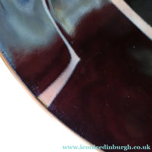 Load image into Gallery viewer, ARRAN INTEREST. Very Large Abstract Enamel Copper Dish by Ann Robin Banks (1931 - 2007). 15 1/2 inches
