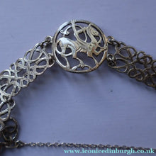 Load image into Gallery viewer, Vintage 1970s Scottish SHETLAND SILVER Zoomorphic Stylised Bracelet: Quendale Beast
