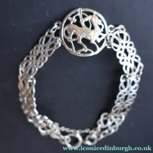 Load image into Gallery viewer, Vintage 1970s Scottish SHETLAND SILVER Zoomorphic Stylised Bracelet: Quendale Beast
