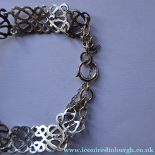 Load image into Gallery viewer, Vintage 1970s Scottish SHETLAND SILVER Zoomorphic Stylised Bracelet: Quendale Beast
