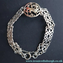 Load image into Gallery viewer, Vintage 1970s Scottish SHETLAND SILVER Zoomorphic Stylised Bracelet: Quendale Beast
