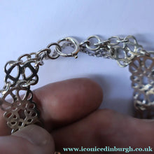 Load image into Gallery viewer, Vintage 1970s Scottish SHETLAND SILVER Zoomorphic Stylised Bracelet: Quendale Beast

