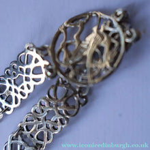 Load image into Gallery viewer, Vintage 1970s Scottish SHETLAND SILVER Zoomorphic Stylised Bracelet: Quendale Beast
