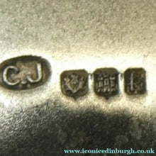 Load image into Gallery viewer, 1970s Caithness Jewellery Brooch. Hallmarked Silver Luckenbooth Design
