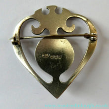 Load image into Gallery viewer, 1970s Caithness Jewellery Brooch. Hallmarked Silver Luckenbooth Design
