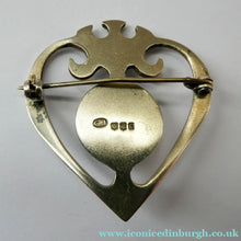 Load image into Gallery viewer, 1970s Caithness Jewellery Brooch. Hallmarked Silver Luckenbooth Design
