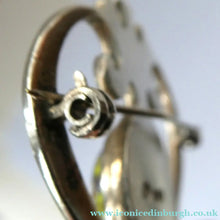 Load image into Gallery viewer, 1970s Caithness Jewellery Brooch. Hallmarked Silver Luckenbooth Design

