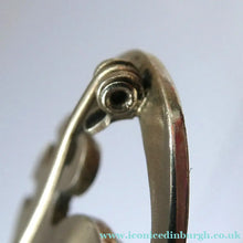 Load image into Gallery viewer, 1970s Caithness Jewellery Brooch. Hallmarked Silver Luckenbooth Design
