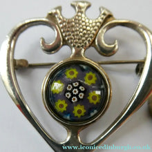 Load image into Gallery viewer, 1970s Caithness Jewellery Brooch. Hallmarked Silver Luckenbooth Design

