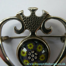 Load image into Gallery viewer, 1970s Caithness Jewellery Brooch. Hallmarked Silver Luckenbooth Design
