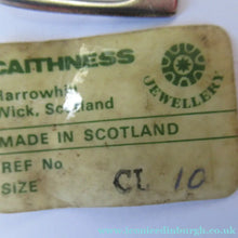 Load image into Gallery viewer, 1970s Caithness Glass Pendant Miniature Millefiori Paperweight Set in Silver Luckenbooth
