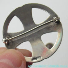 Load image into Gallery viewer, 1970s Scottish Silver Celtic  Knotwork Brooch by John Hart
