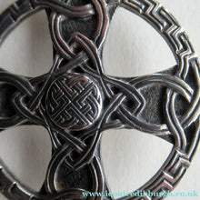 Load image into Gallery viewer, 1970s Scottish Silver Celtic  Knotwork Brooch by John Hart
