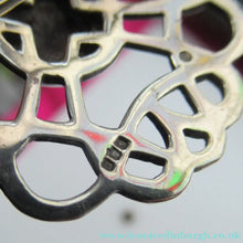 Load image into Gallery viewer, 1970s Scottish Silver Brooch with Central Stone. Probably by John Hart
