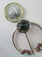 Load image into Gallery viewer, Vintage 1960s 1970s Scottish Silver Penannular Cloak Clasp
