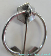 Load image into Gallery viewer, Vintage 1960s 1970s Scottish Silver Penannular Cloak Clasp
