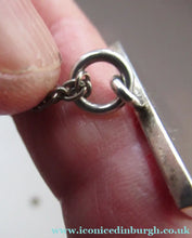 Load image into Gallery viewer, Jack Spencer Sterling Silver Ingot Pendant and Chain
