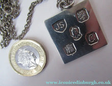 Load image into Gallery viewer, Jack Spencer Sterling Silver Ingot Pendant and Chain

