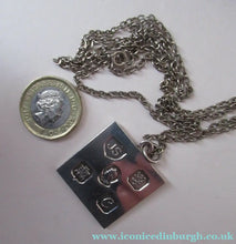 Load image into Gallery viewer, Jack Spencer Sterling Silver Ingot Pendant and Chain
