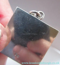 Load image into Gallery viewer, Jack Spencer Sterling Silver Ingot Pendant and Chain
