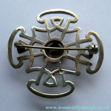 Load image into Gallery viewer, Malcolm Gray Ortak Scottish Silver Brooch 1978 Edinburgh Hallmark
