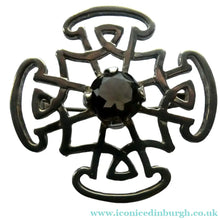 Load image into Gallery viewer, Malcolm Gray Ortak Scottish Silver Brooch 1978 Edinburgh Hallmark
