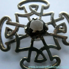 Load image into Gallery viewer, Malcolm Gray Ortak Scottish Silver Brooch 1978 Edinburgh Hallmark
