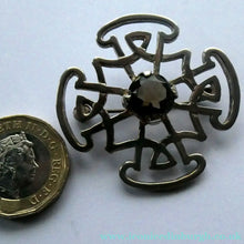 Load image into Gallery viewer, Malcolm Gray Ortak Scottish Silver Brooch 1978 Edinburgh Hallmark
