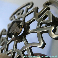 Load image into Gallery viewer, Malcolm Gray Ortak Scottish Silver Brooch 1978 Edinburgh Hallmark
