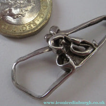 Load image into Gallery viewer, Schimacraft Silver Scottish Silver Brutalist Pendant Edinburgh Hallmark 1978
