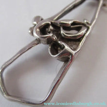 Load image into Gallery viewer, Schimacraft Silver Scottish Silver Brutalist Pendant Edinburgh Hallmark 1978
