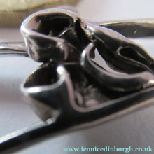 Load image into Gallery viewer, Schimacraft Silver Scottish Silver Brutalist Pendant Edinburgh Hallmark 1978
