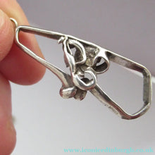 Load image into Gallery viewer, Schimacraft Silver Scottish Silver Brutalist Pendant Edinburgh Hallmark 1978
