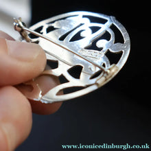 Load image into Gallery viewer, Vintage 1970s Scottish SHETLAND SILVER Zoomorphic Stylised Brooch: Quendale Beast
