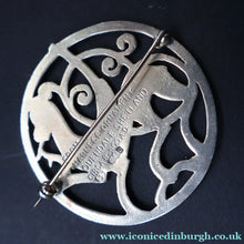 Load image into Gallery viewer, 1970s Shetland Silver Zoomorphic Stylised Brooch. The Quendale Beast - Scottish Silver Jewellery

