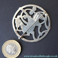 Load image into Gallery viewer, Vintage 1970s Scottish SHETLAND SILVER Zoomorphic Stylised Brooch: Quendale Beast

