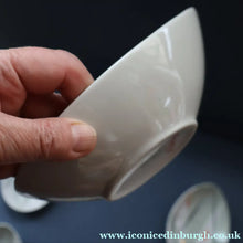 Load image into Gallery viewer, 1970s Soviet LATVIA Riga Porcelain Serving Bowl &amp; Four Small Matching Dishes
