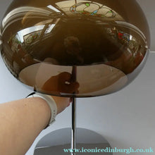 Load image into Gallery viewer, 1970s Space Age GUZZINI STYLE Table Lamp with Double Skinned Ball Shade  (A)
