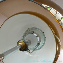 Load image into Gallery viewer, 1970s Space Age GUZZINI STYLE Table Lamp with Double Skinned Ball Shade  (A)
