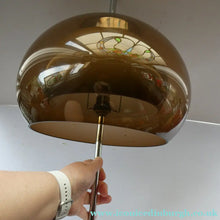 Load image into Gallery viewer, 1970s Space Age GUZZINI STYLE Table Lamp with Double Skinned Ball Shade  (A)
