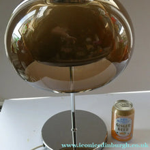 Load image into Gallery viewer, Vintage 1970s Space Age GUZZINI STYLE Table Lamp with Double Skinned Ball Shade (A) - 1970s Guzzini Lamp
