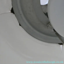 Load image into Gallery viewer, 1970s Space Age GUZZINI STYLE Table Lamp with Double Skinned Ball Shade  (B)

