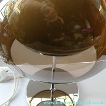 Load image into Gallery viewer, 1970s Space Age GUZZINI STYLE Table Lamp with Double Skinned Ball Shade  (B)
