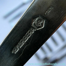 Load image into Gallery viewer, Vintage 1970s Stainless Steel SPANISH Cutlery by Ribera. Six Large Forks and Knifes

