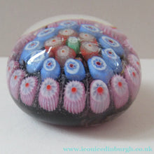 Load image into Gallery viewer, 1970s MINIATURE Scottish Strathearn Glass Paperweight
