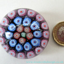 Load image into Gallery viewer, 1970s MINIATURE Scottish Strathearn Glass Paperweight
