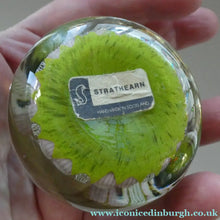 Load image into Gallery viewer, Strathearn Millefiori Canes and Latticino Eight Spoke Paperweight

