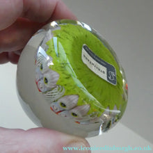 Load image into Gallery viewer, Strathearn Millefiori Canes and Latticino Eight Spoke Paperweight
