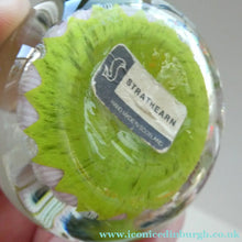 Load image into Gallery viewer, Strathearn Millefiori Canes and Latticino Eight Spoke Paperweight

